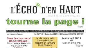 Journal communautaire "L'Écho d'en Haut"