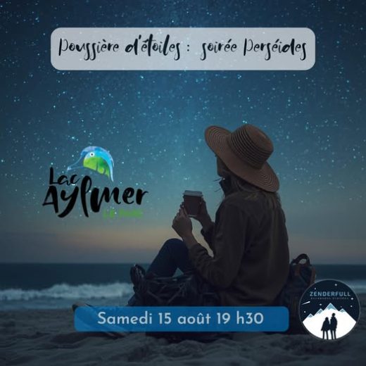 Activité Perséïdes au Parc du lac Aylmer, 15 août 2026